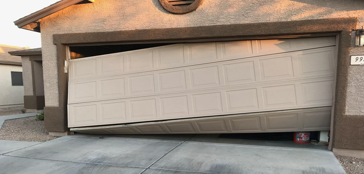 damaged garage door opener repair in Santa Paula